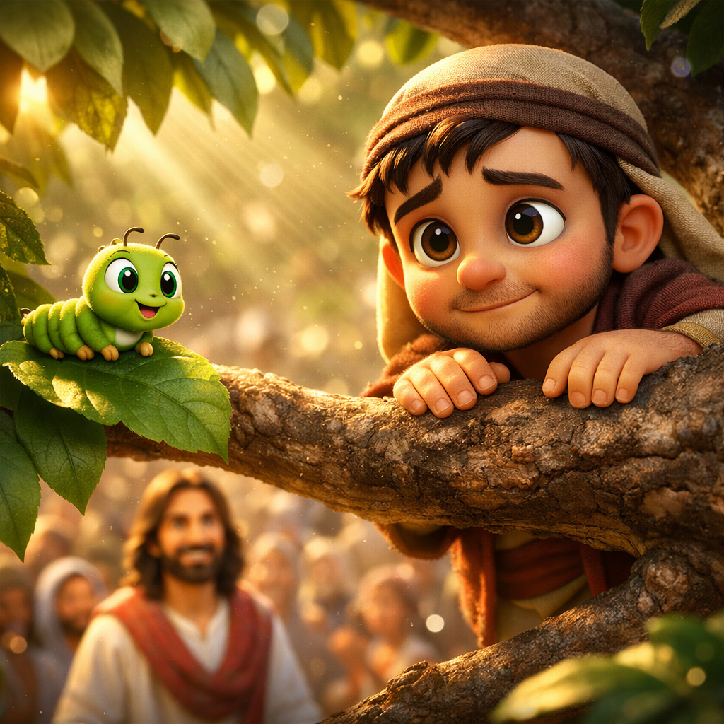 Omida din dud și omul care Îl căuta pe Isus